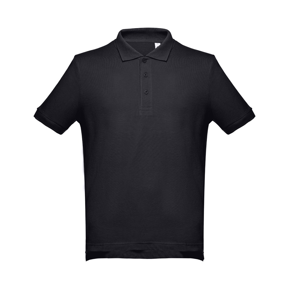 THC ADAM II. Polo para homem de manga curta em algodão