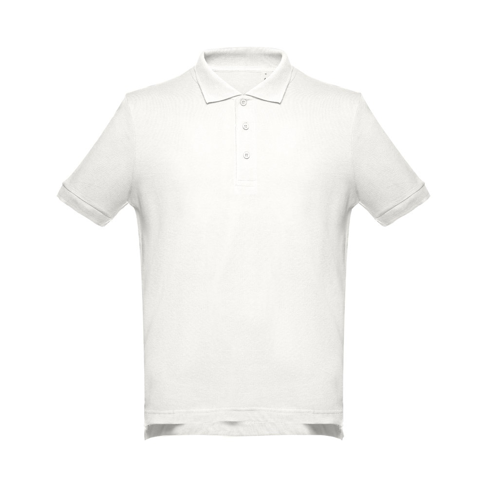THC ADAM II. Polo para homem de manga curta em algodão