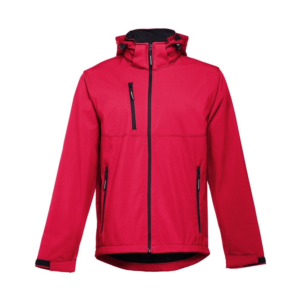 THC ZAGREB II. Casaco softshell para homem em poliéster e elastano