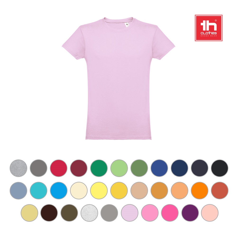 THC LUANDA. T-shirt homme en coton tubulaire