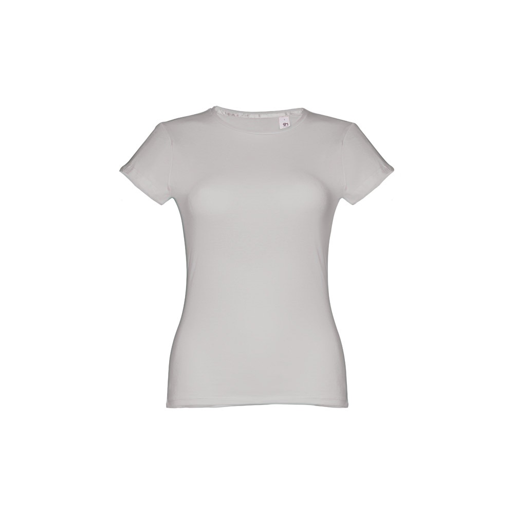 THC SOFIA. T-shirt ceinturé en coton pour femme