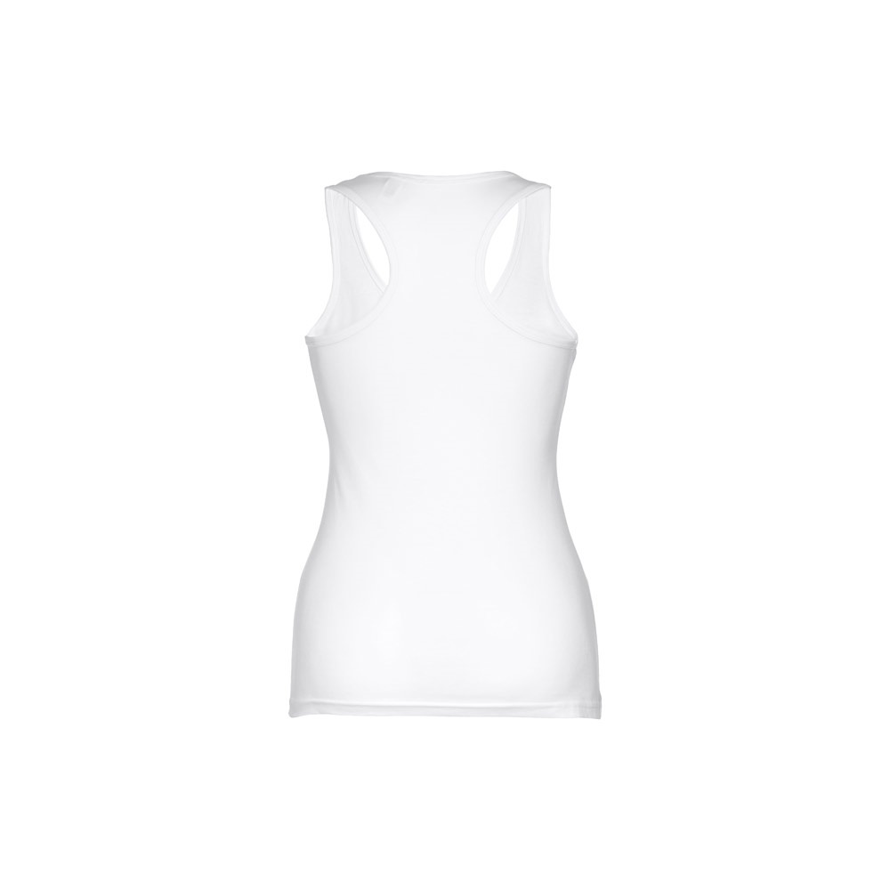 THC TIRANA WH. T-shirt sans manches en coton pour femme. Couleur blanche
