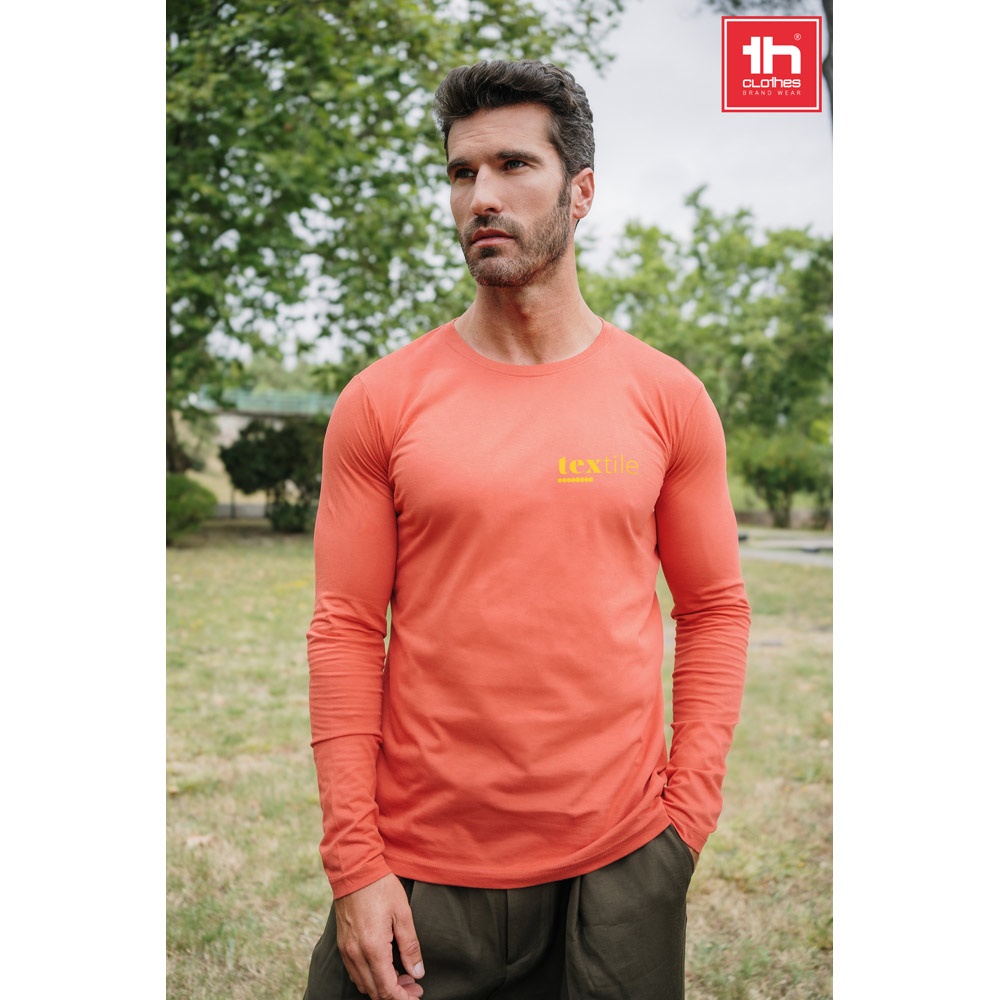 THC BUCHAREST. T-shirt de manga comprida para homem
