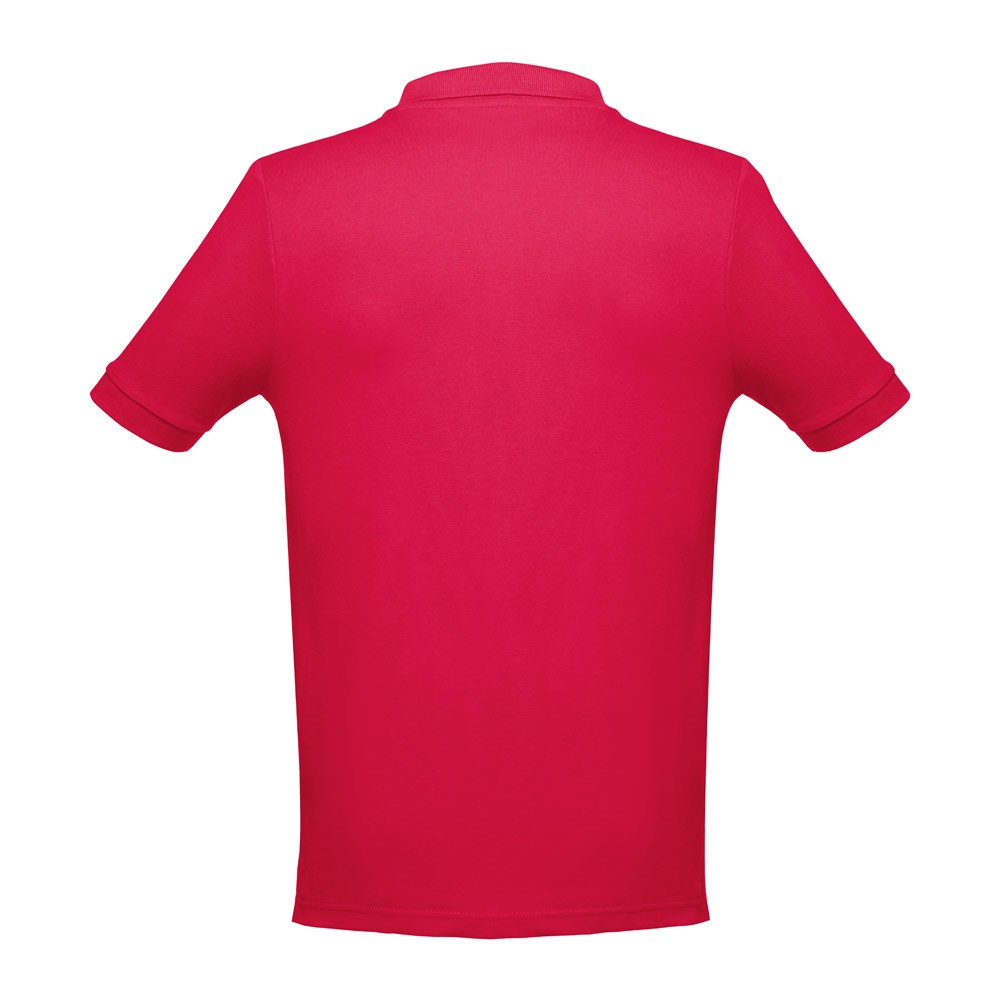 THC ADAM. Polo à manches courtes en coton pour hommes