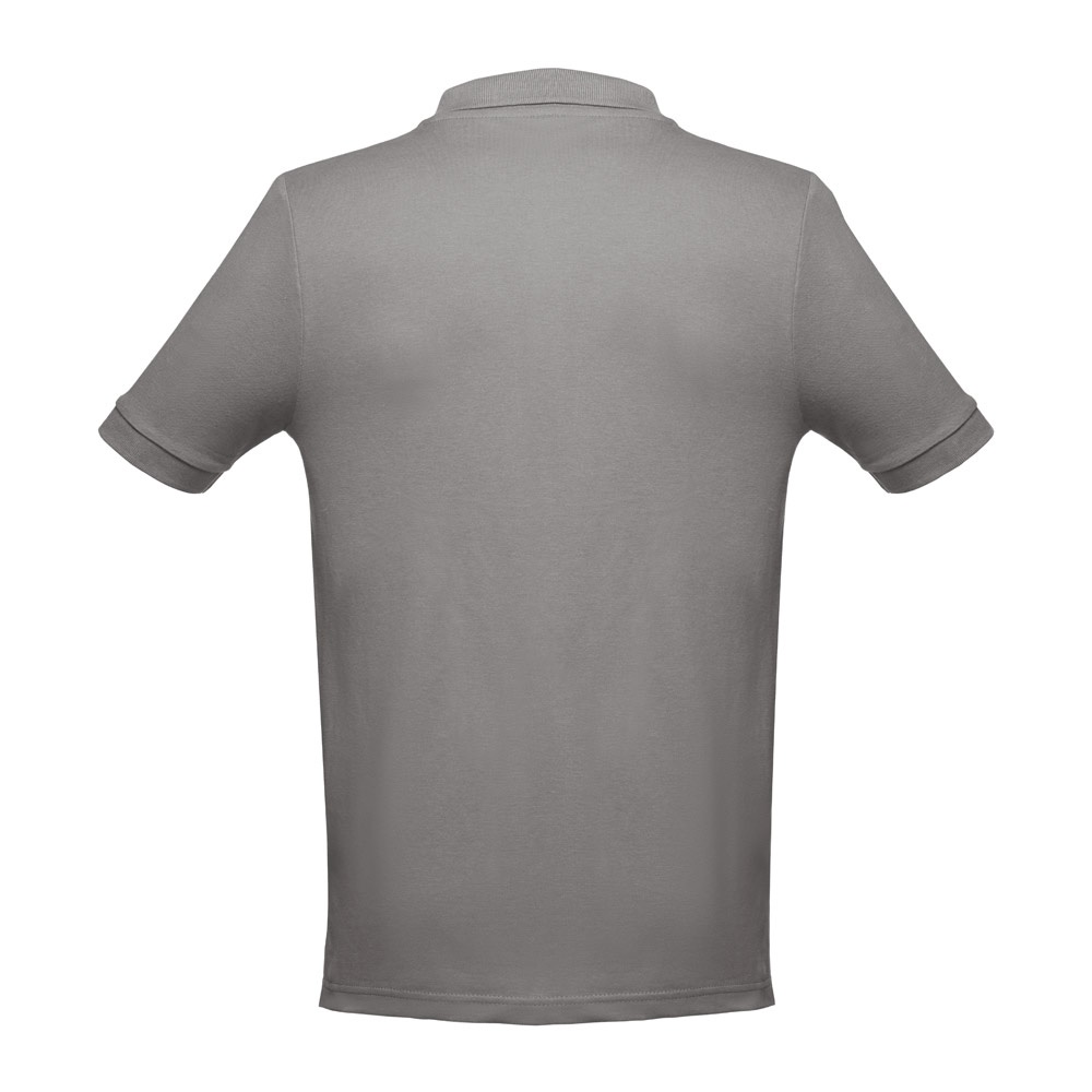 THC ADAM. Polo à manches courtes en coton pour hommes