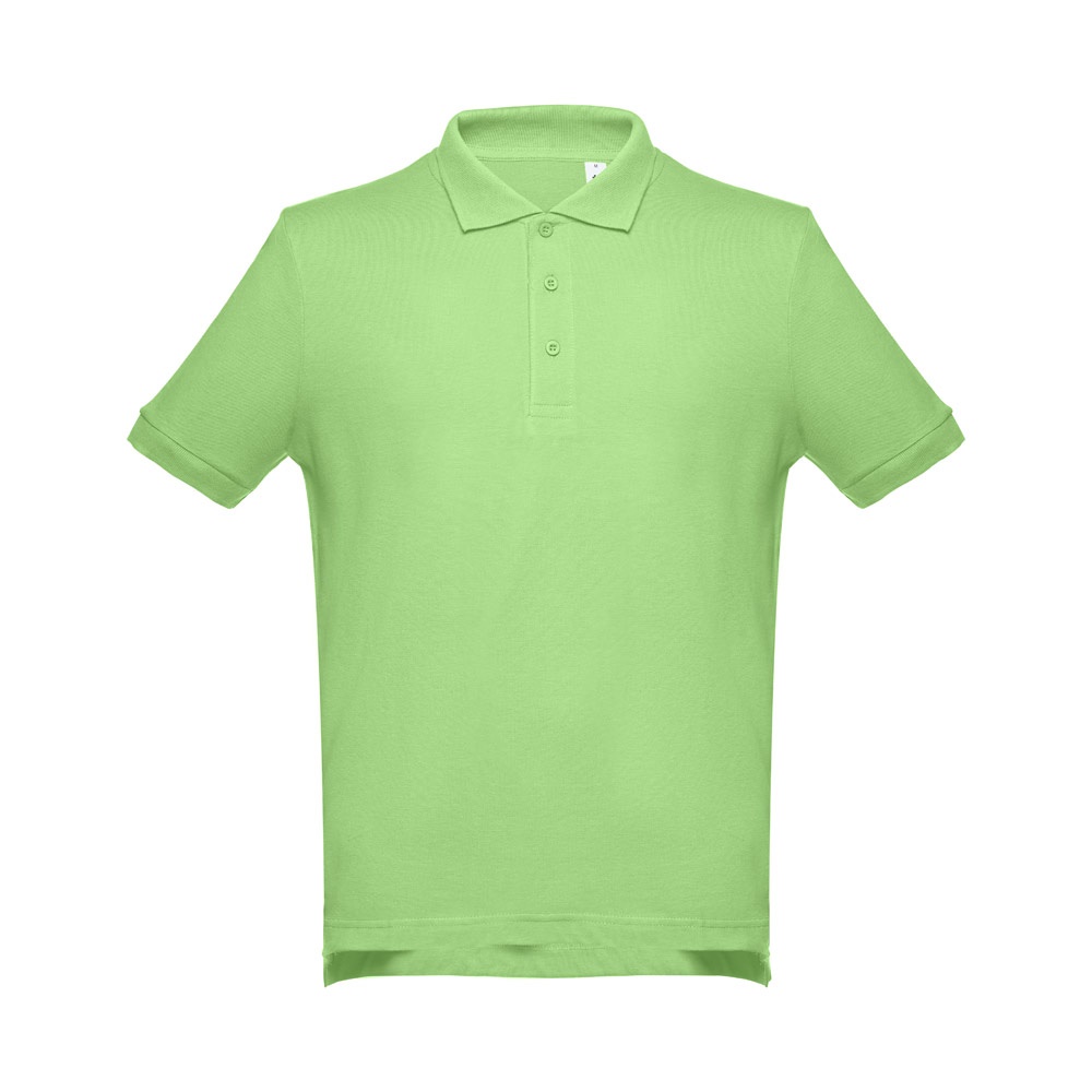 THC ADAM. Polo à manches courtes en coton pour hommes