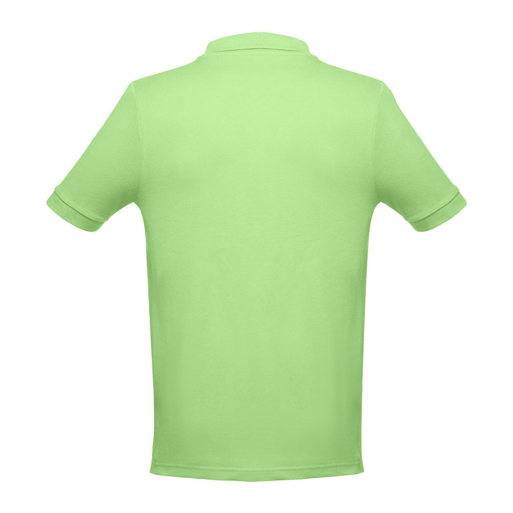 THC ADAM. Polo à manches courtes en coton pour hommes