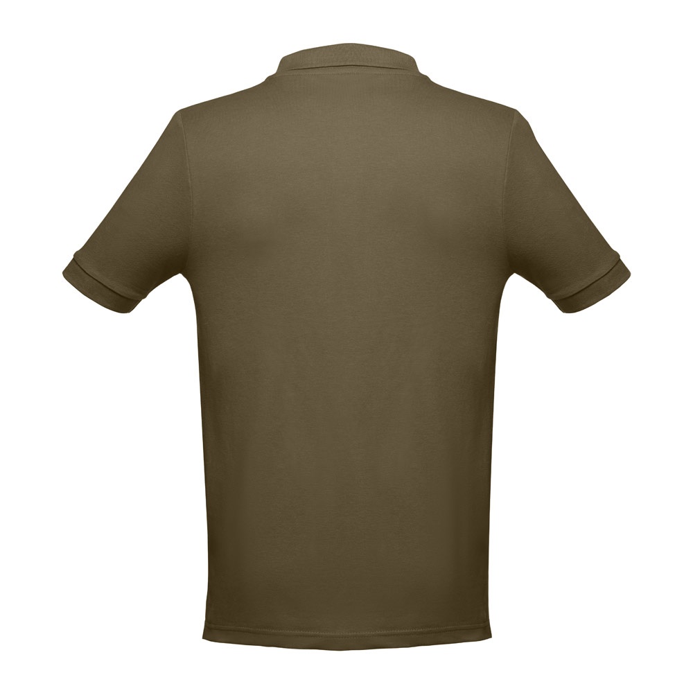 THC ADAM. Polo à manches courtes en coton pour hommes