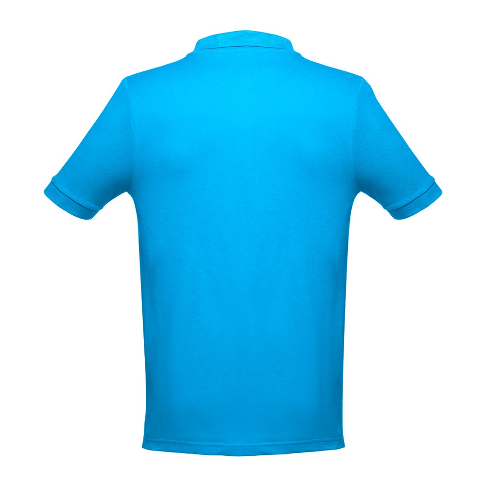 THC ADAM. Polo à manches courtes en coton pour hommes