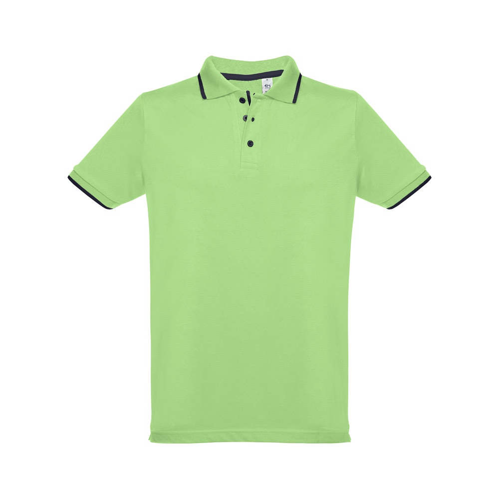 THC ROME. Polo bicolor para homem em algodão