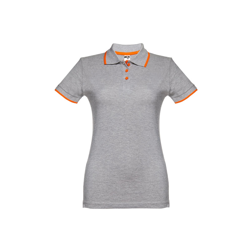 THC ROME WOMEN. Polo bicolor para senhora