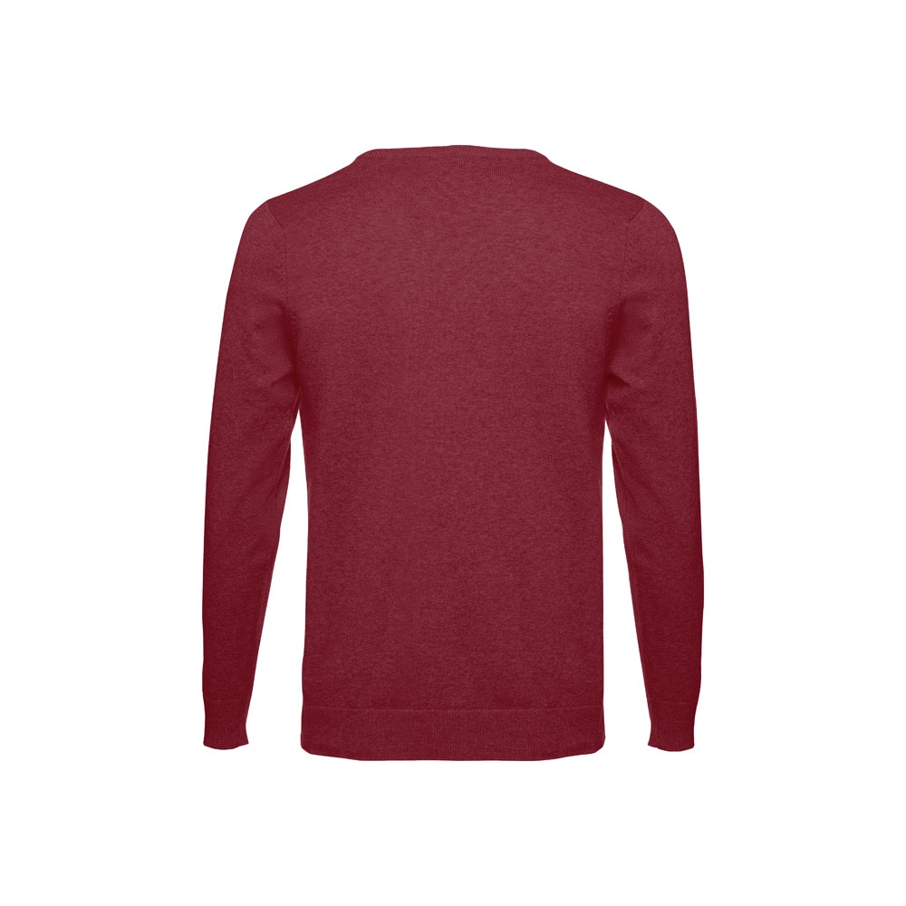 THC MILAN. Pull col V pour homme en coton et polyamide