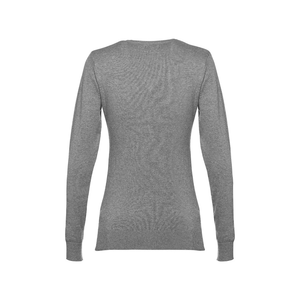 THC MILAN WOMEN. Pull à col V pour femmes en coton et polyamide