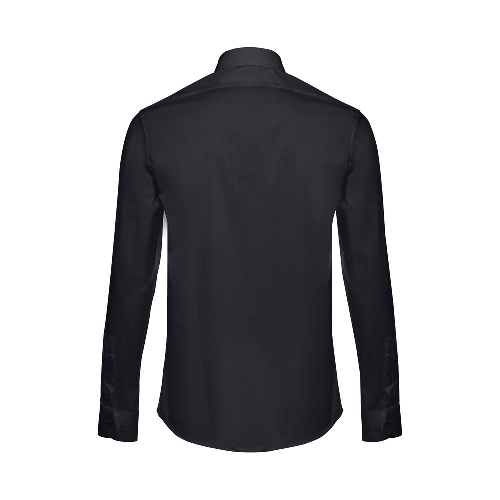 THC PARIS. Chemise en popeline à manches longues pour hommes