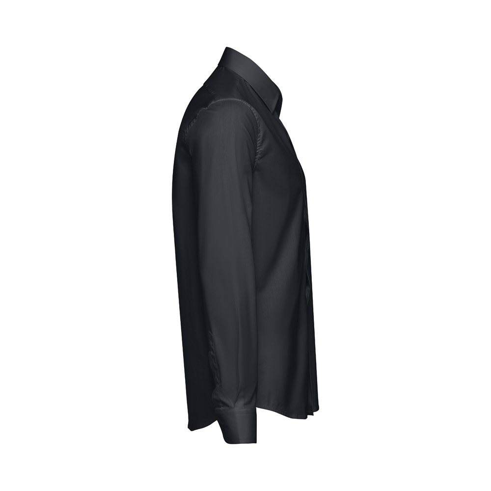 THC PARIS. Chemise en popeline à manches longues pour hommes