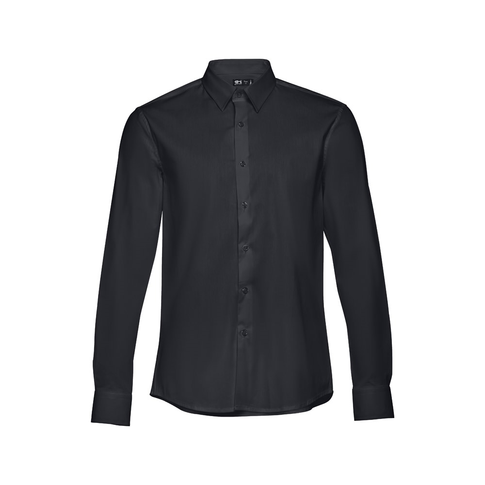 THC PARIS. Camisa popelina de manga comprida para homem
