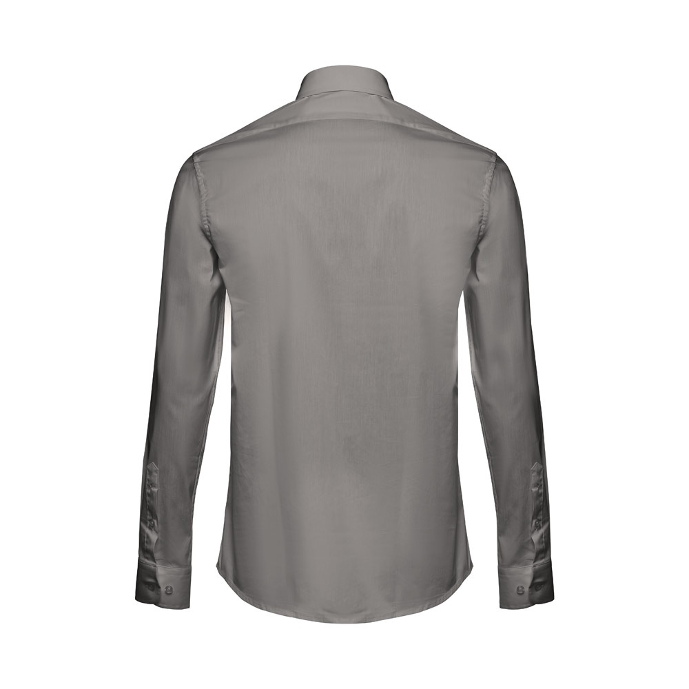 THC PARIS. Chemise en popeline à manches longues pour hommes