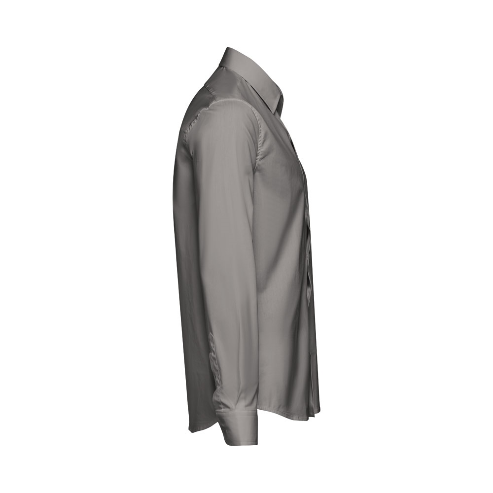 THC PARIS. Chemise en popeline à manches longues pour hommes