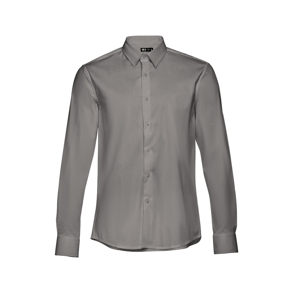 THC PARIS. Camisa popelina de manga comprida para homem