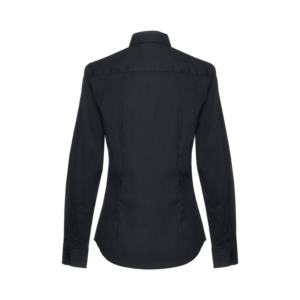 THC PARIS WOMEN. Chemise en popeline à manches longues pour femmes