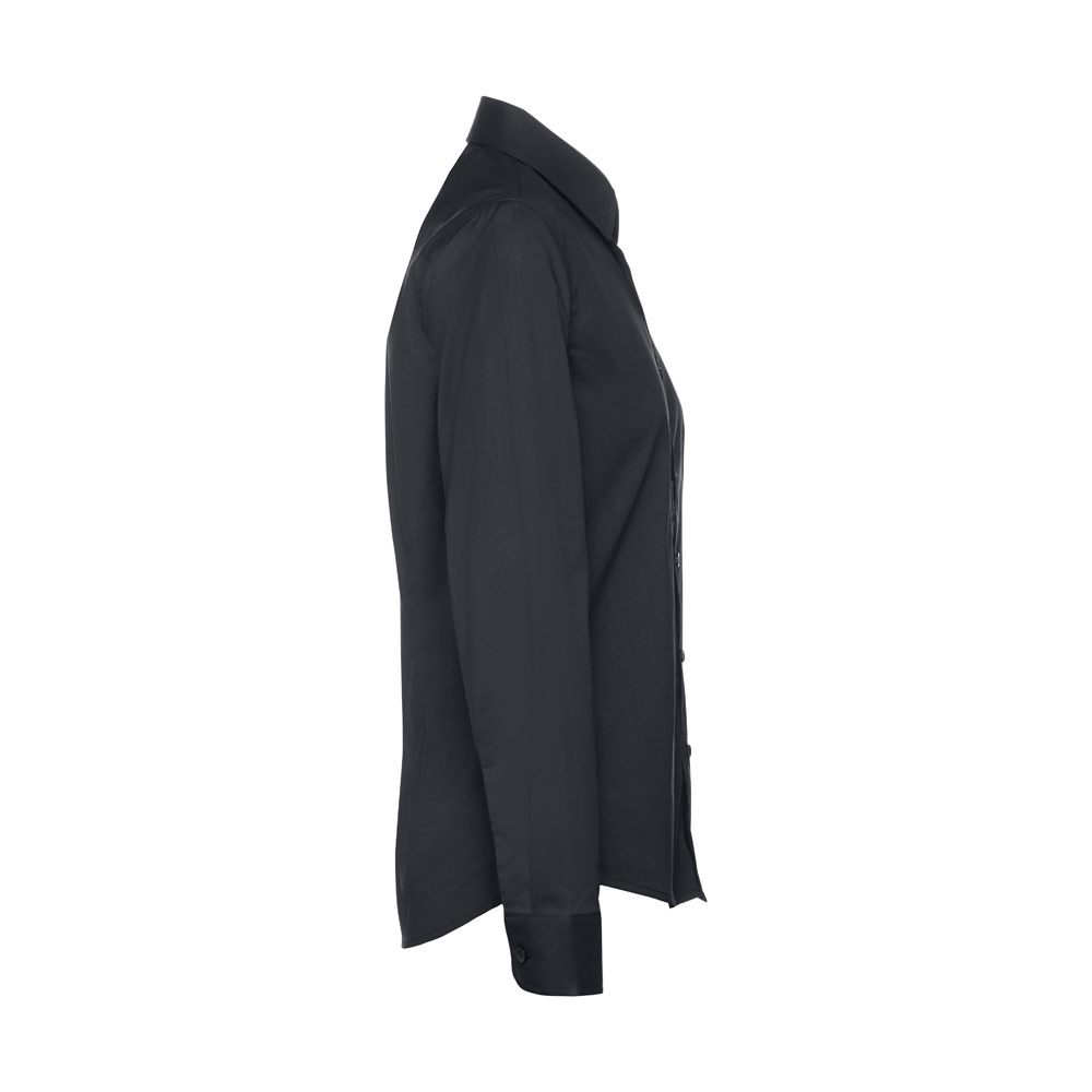 THC PARIS WOMEN. Chemise en popeline à manches longues pour femmes