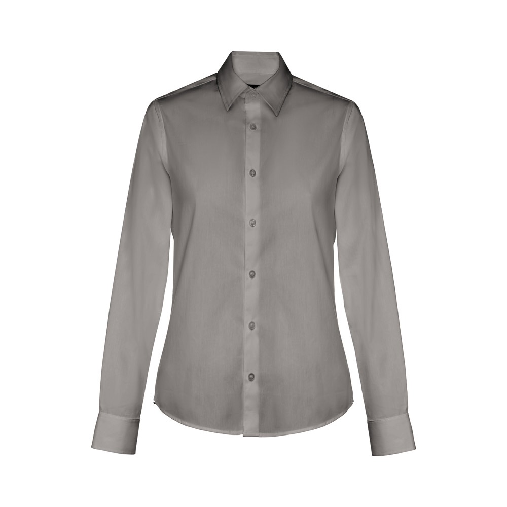 THC PARIS WOMEN. Chemise en popeline à manches longues pour femmes