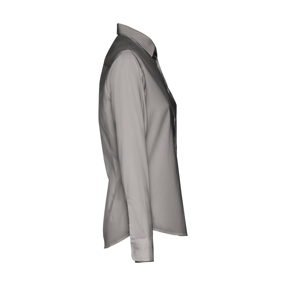 THC PARIS WOMEN. Chemise en popeline à manches longues pour femmes