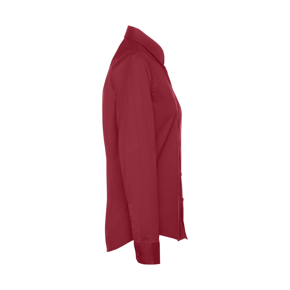 THC PARIS WOMEN. Chemise en popeline à manches longues pour femmes