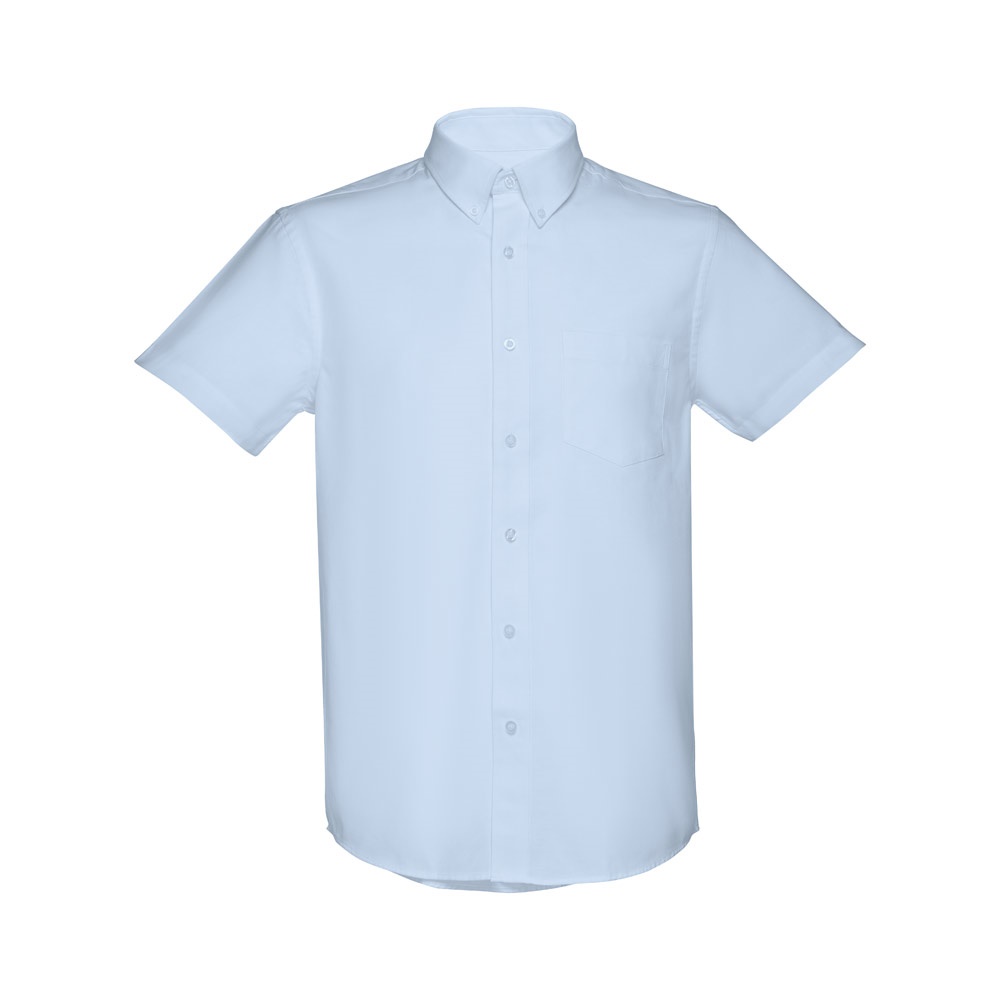THC LONDON. Camisa oxford de manga curta para homem