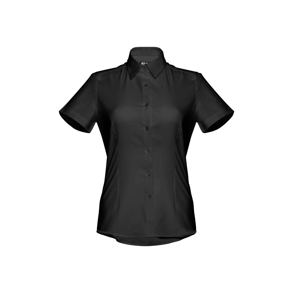THC LONDON WOMEN. Chemise oxford à manches courtes pour femmes