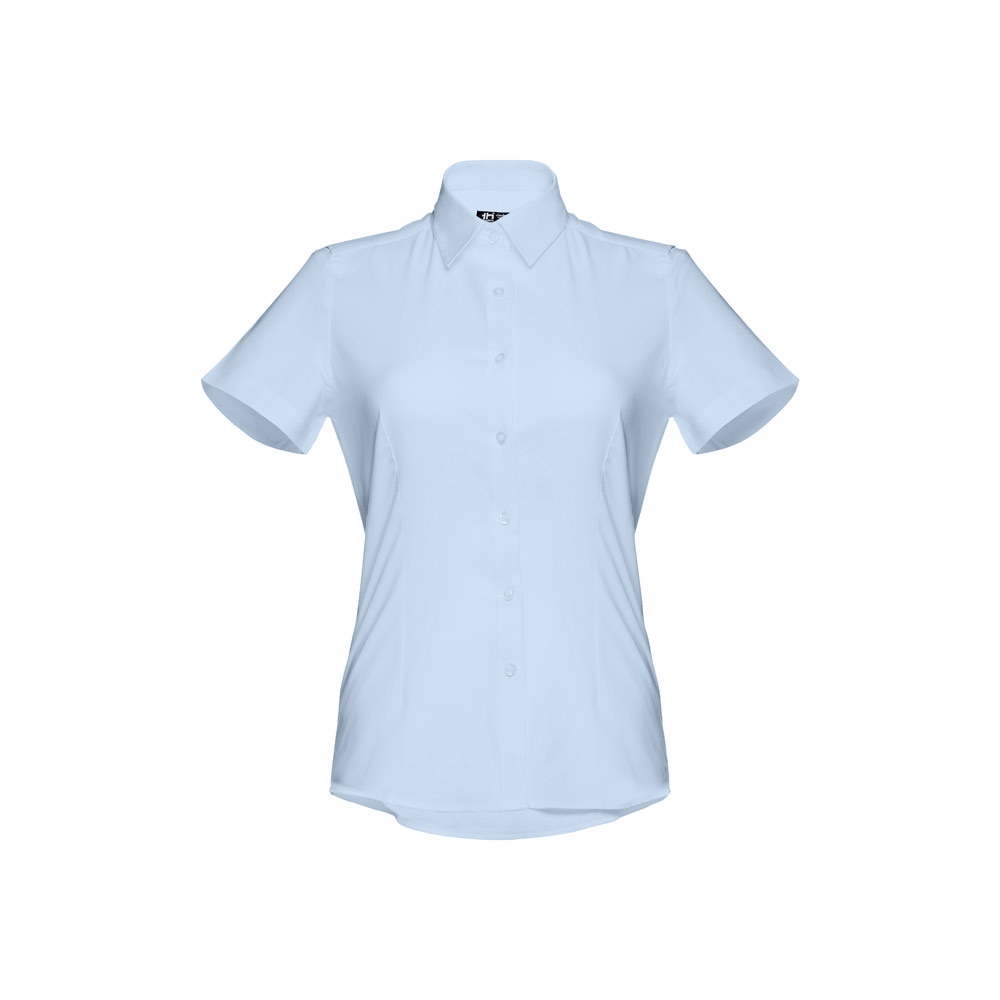 THC LONDON WOMEN. Camisa oxford de manga curta para senhora
