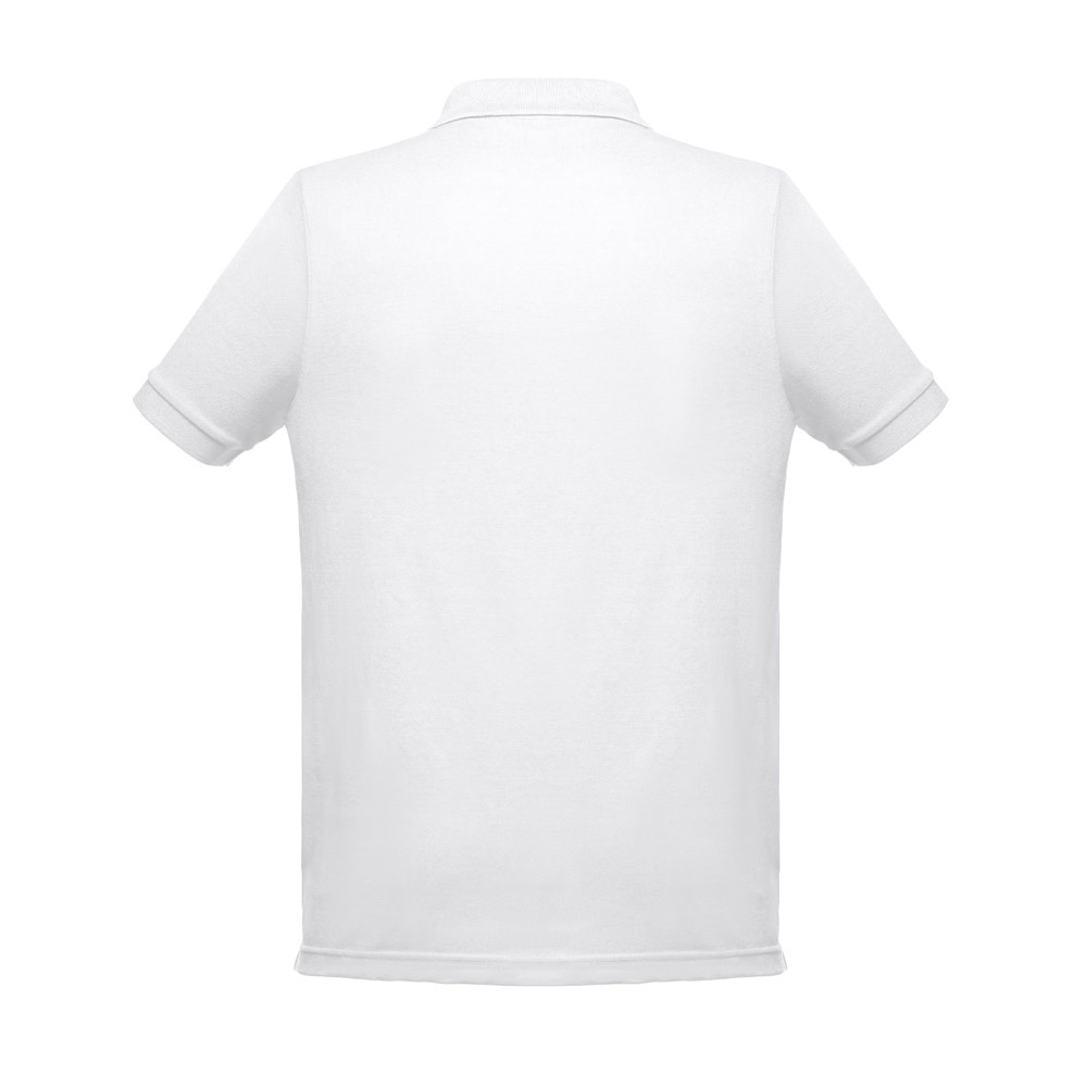 THC BERLIN WH. Polo à manches courtes pour homme. Couleur blanche