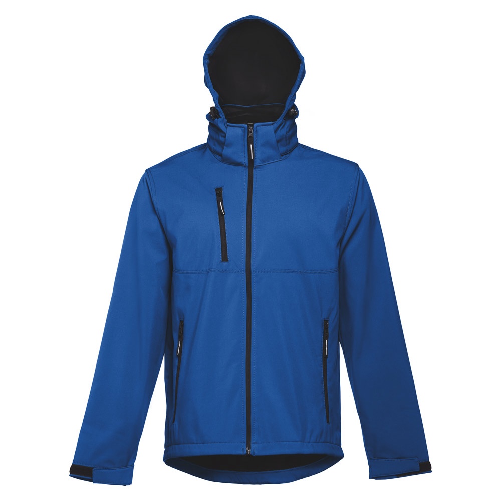 THC ZAGREB. Veste softshell pour homme en polyester et élasthanne