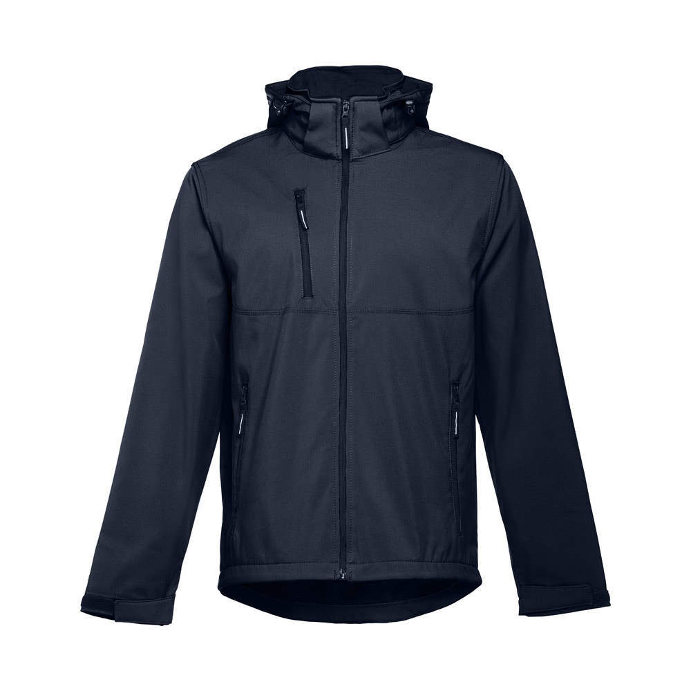 THC ZAGREB. Casaco softshell para homem em poliéster e elastano