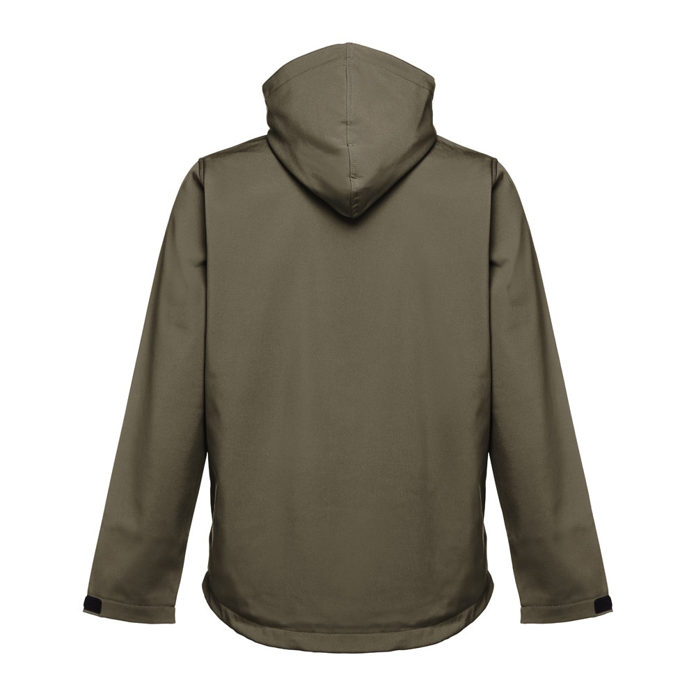 THC ZAGREB. Veste softshell pour homme en polyester et élasthanne