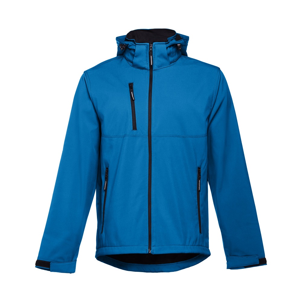 THC ZAGREB. Casaco softshell para homem em poliéster e elastano