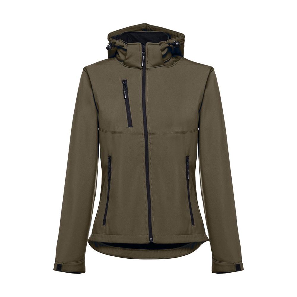 THC ZAGREB WOMEN. Casaco softshell cintado para senhora