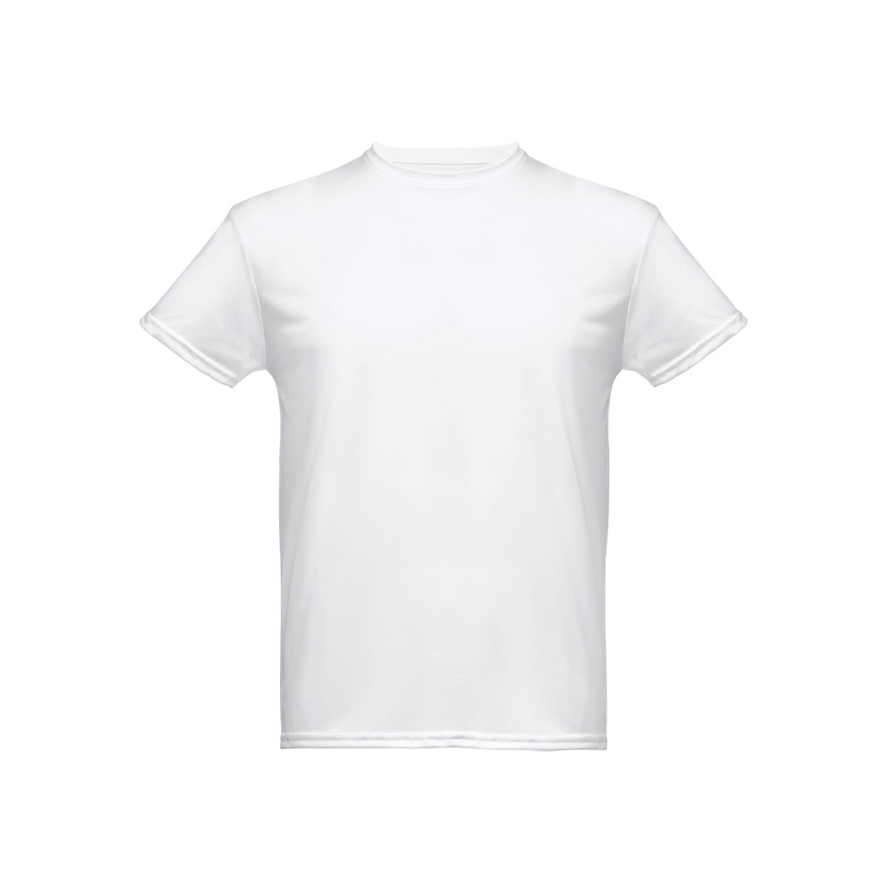THC NICOSIA WH. T-shirt technique pour homme. Coloris blanc