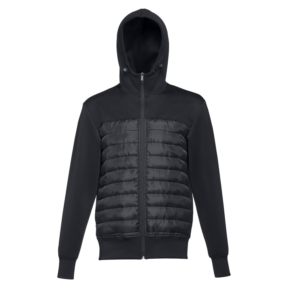 THC SKOPJE. Veste à capuche pour homme en taffetas 300T