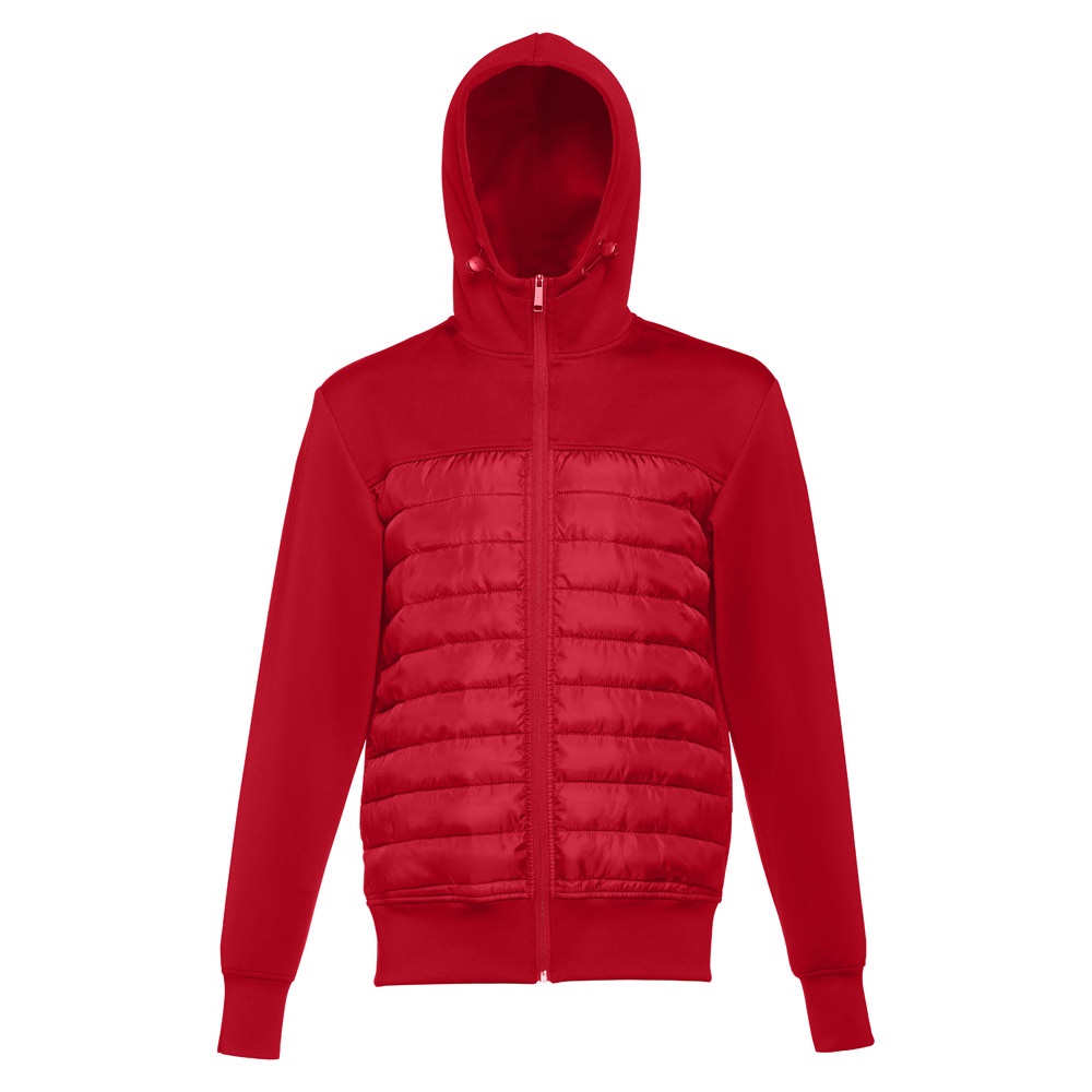 THC SKOPJE. Veste à capuche pour homme en taffetas 300T