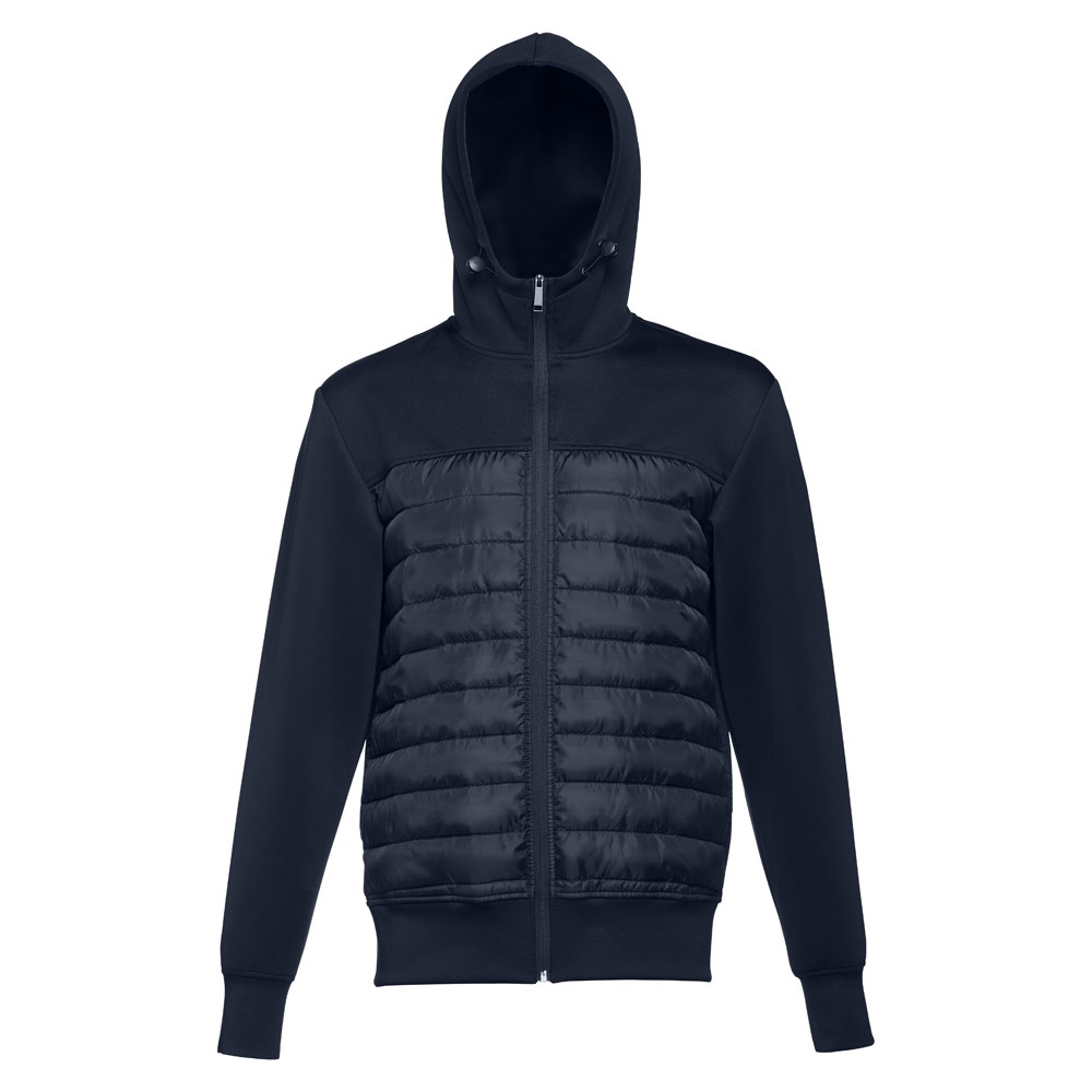 THC SKOPJE. Veste à capuche pour homme en taffetas 300T