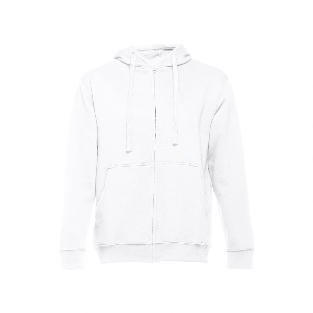 THC AMSTERDAM WH. Sweatshirt para homem, com fecho e capuz