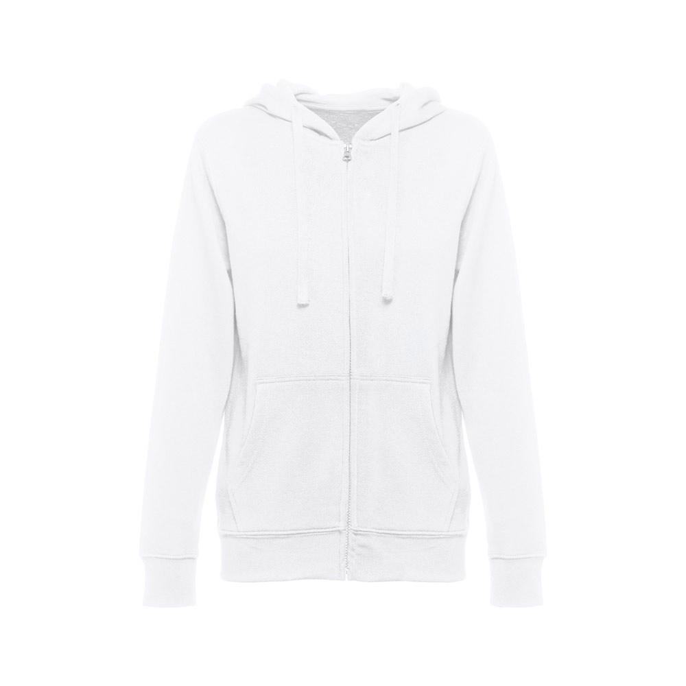 THC AMSTERDAM WOMEN WH. Sweatshirt para senhora, com fecho e capuz