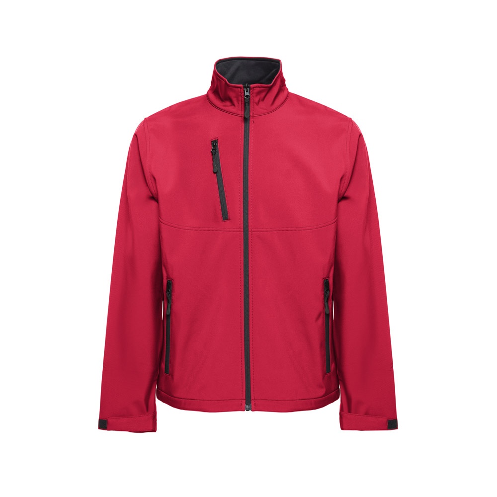 THC EANES. Casaco softshell (unissexo) em poliéster e elastano