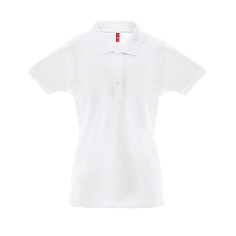 THC BERLIN WOMEN WH. Polo de manga curta para mulher