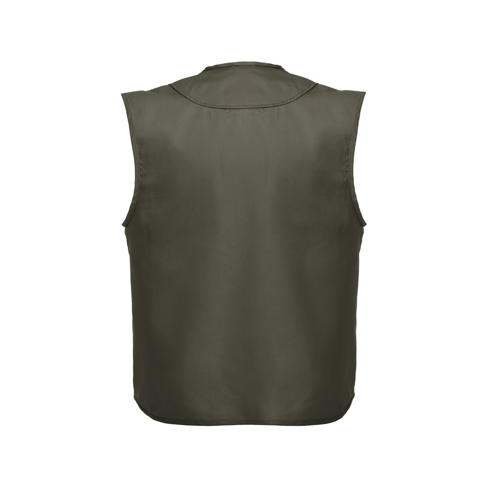 THC PIXEL. Gilet (200 g/m²) en polyester et coton