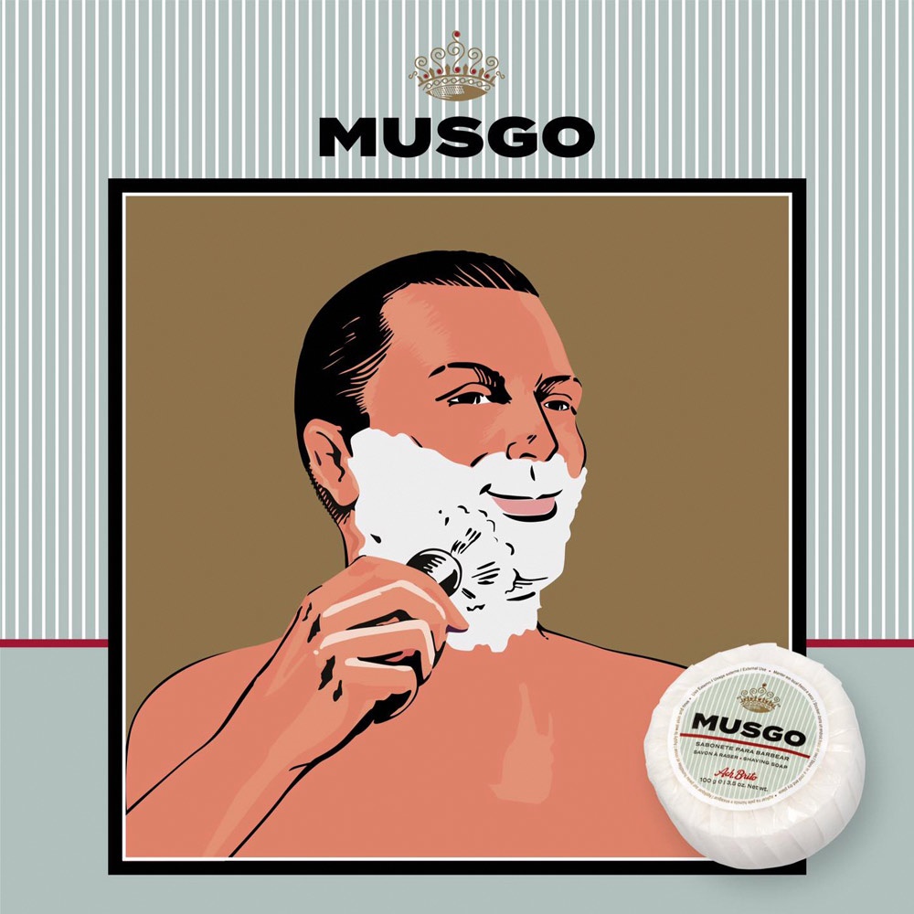 MUSGO III. Savon de rasage (100g)