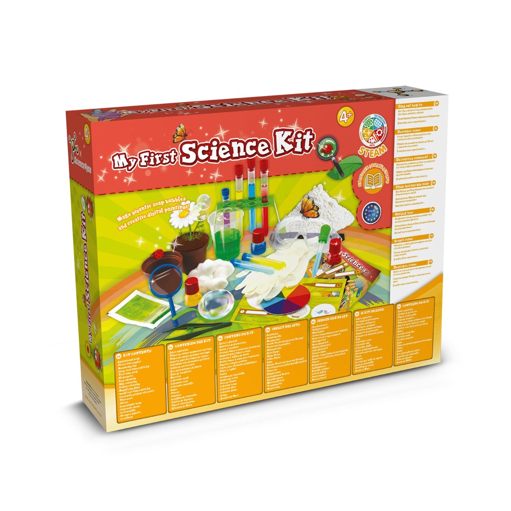 My First Science Kit II. Jouet éducatif livré avec un sac cadeau en papier kraft (100 g/m²)