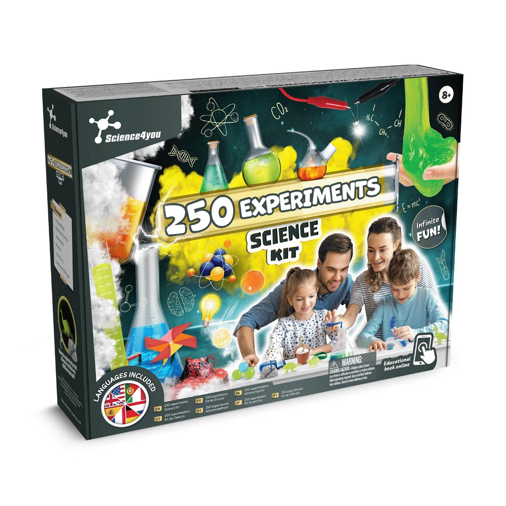ULTRA KIT 250 EXPERIENCES. Jogo didático para as crianças