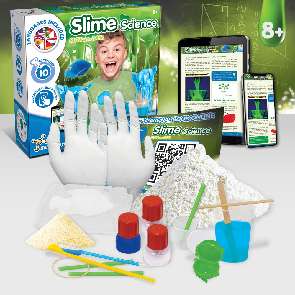 SLIME FACTORY GAME. Jeu éducatif pour enfants